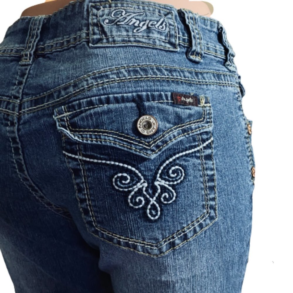 ANGELS | SZ 10 WOMENS FANCY POCKETS FASHIONABLE JEANS